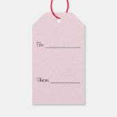 Herz-Geschenk-Tag Geschenkanhänger (Rückseite)