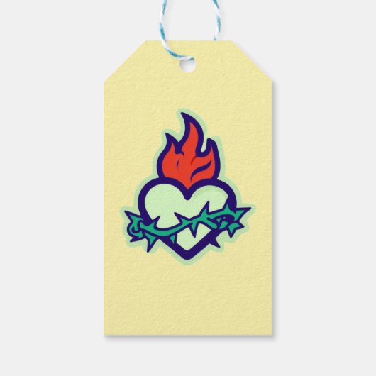 Herz Geschenkanhänger (Rückseite)