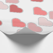 Herz Geschenkpapier (Ecke)