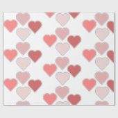 Herz Geschenkpapier (Flach)