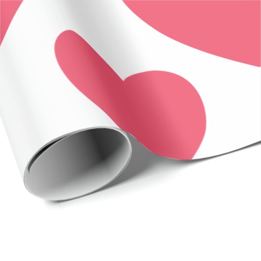 Herz Geschenkpapier (Rolleneckpunkt)
