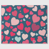 Herz Geschenkpapier (Flach)