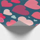 Herz Geschenkpapier (Ecke)