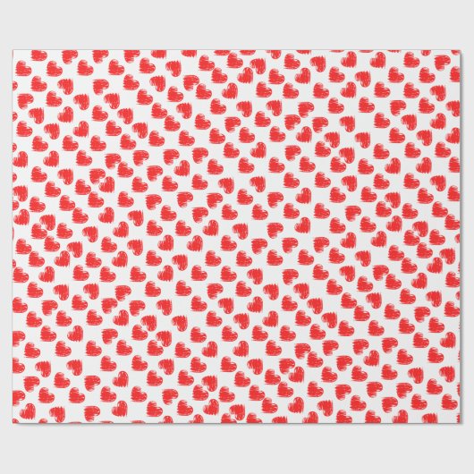 Herz Geschenkpapier (Flach)