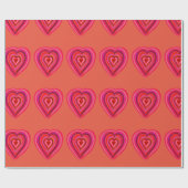Herz Geschenkpapier (Flach)