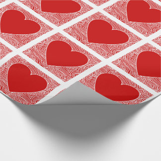 Herz Geschenkpapier