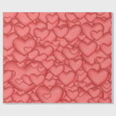 Herz Geschenkpapier (Flach)