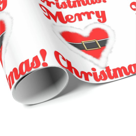 Herz Geschenkpapier (Rolleneckpunkt)