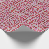 Herz Geschenkpapier (Ecke)