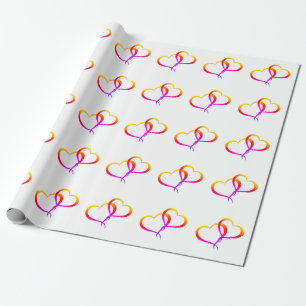 Herz Geschenkpapier