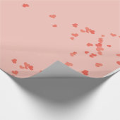 Herz Geschenkpapier (Ecke)