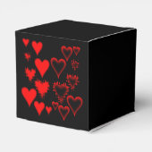 Herz Geschenkschachtel (Rückseite)