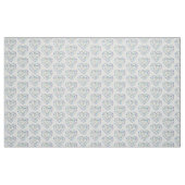 Herz geschnitten Rautenstoff Wasserfarbstoff Stoff (Fat Quarter (45,7 x 55,9 cm))