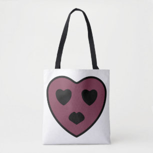 Herz-Gesicht-Pout Tasche