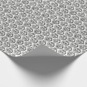 Herz Gesichter  Geschenkpapier (Ecke)