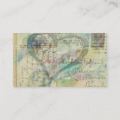 Herz-Gesichtig Visitenkarte (Rückseite)