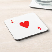 Herz Getränkeuntersetzer (Linke Seite)