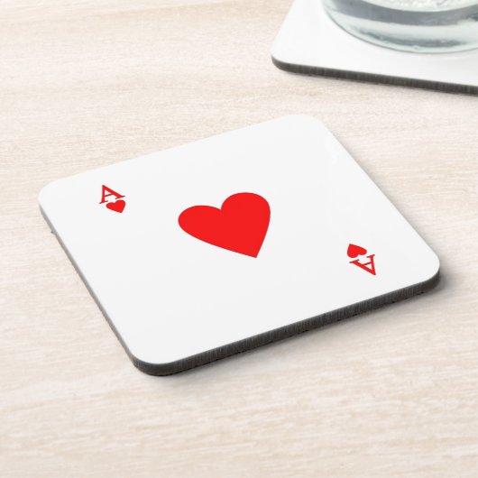 Herz Getränkeuntersetzer (Linke Seite)