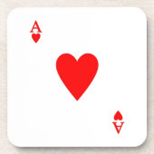 Herz Getränkeuntersetzer (Vorderseite)