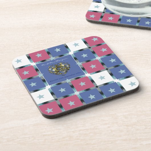 Herz Getränkeuntersetzer (Linke Seite)