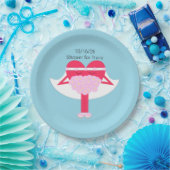 Herz Getrenntes Brautparty Pappteller (Party)