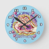 Herz gibt Uhr (Vorderseite)