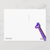 HERZ GIRAFFE Postkarte (Rückseite)
