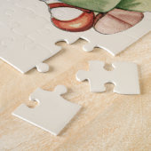 Herz Girl Child Retro Niedliche Kinder Puzzle (Seite)