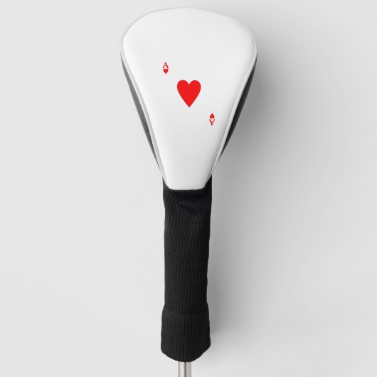 Herz Golf Headcover (Vorderseite)