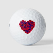 Herz Golfball (Vorderseite)