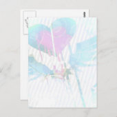 Herz Graffiti Postkarten (Vorne/Hinten)