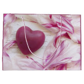 Herz Große Geschenktüte (Rückseite)