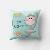 Herz-große Schwester Kissen (Rückseite)