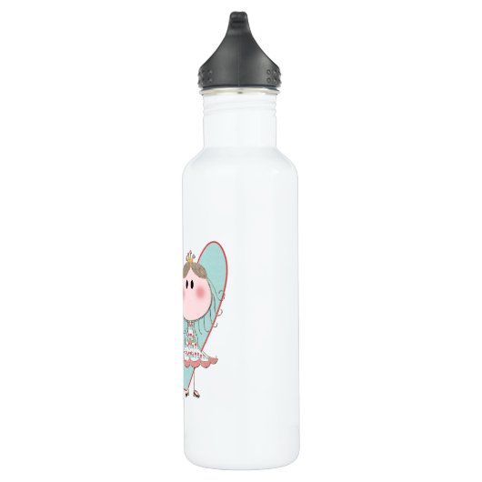 Herz-große Schwester Trinkflasche (Rechts)