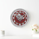 Herz große wanduhr (Zuhause)