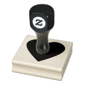 Herz Gummistempel (Stempel)