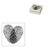 Herz Gummistempel (Stempel)