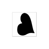 Herz Gummistempel (Prägung)