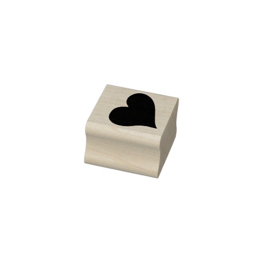 Herz Gummistempel (Stempel)