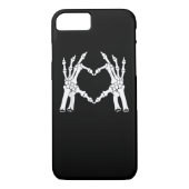 Herz - Halloween Skeleton Hand Case-Mate iPhone Hülle (Rückseite)