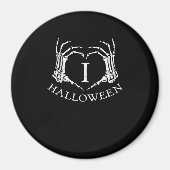 Herz Halloween Skeleton Hand Kostüme Männer Frauen Magnet (Vorne)