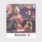 Herz-Hände Aufkleber (Blatt)