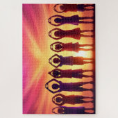 Herz-Hände Puzzle (Vertikal)