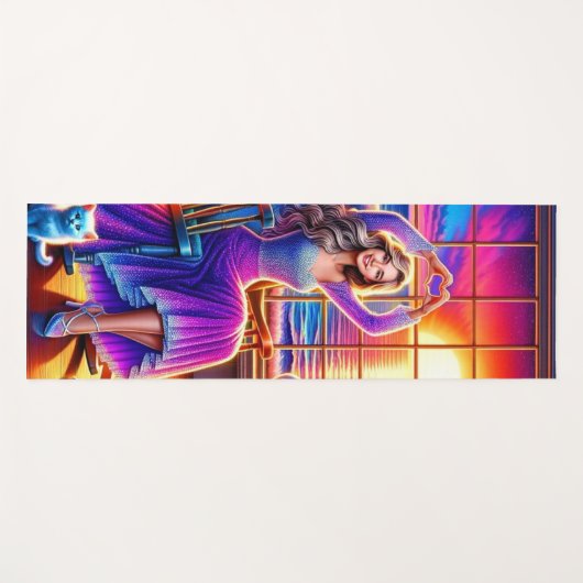 Herz-Hände Yogamatte (Vorderseite (Horizontal))