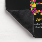 Herz-Haus Mousepad (Ecke)