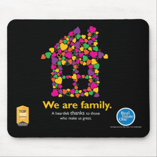Herz-Haus Mousepad