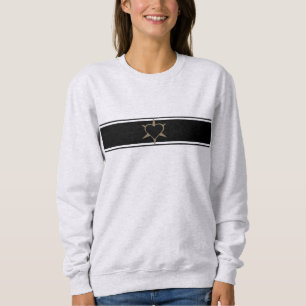 Herz ♥ Heart ♥ black-white Sweatshirt