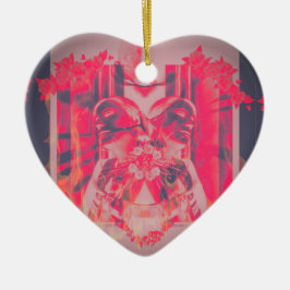 Herz Heart Cœur Cuore digital art digitale Kunst Keramik Ornament