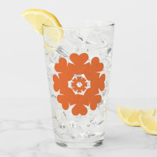 Herz ♥ Heart ♥ Herzen ♥ Hearts retro 70ies 70er Glas
