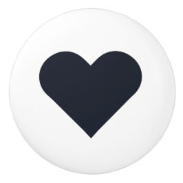 Herz ♥ Heart ♥ Herzen ♥ Hearts retro Keramikknauf